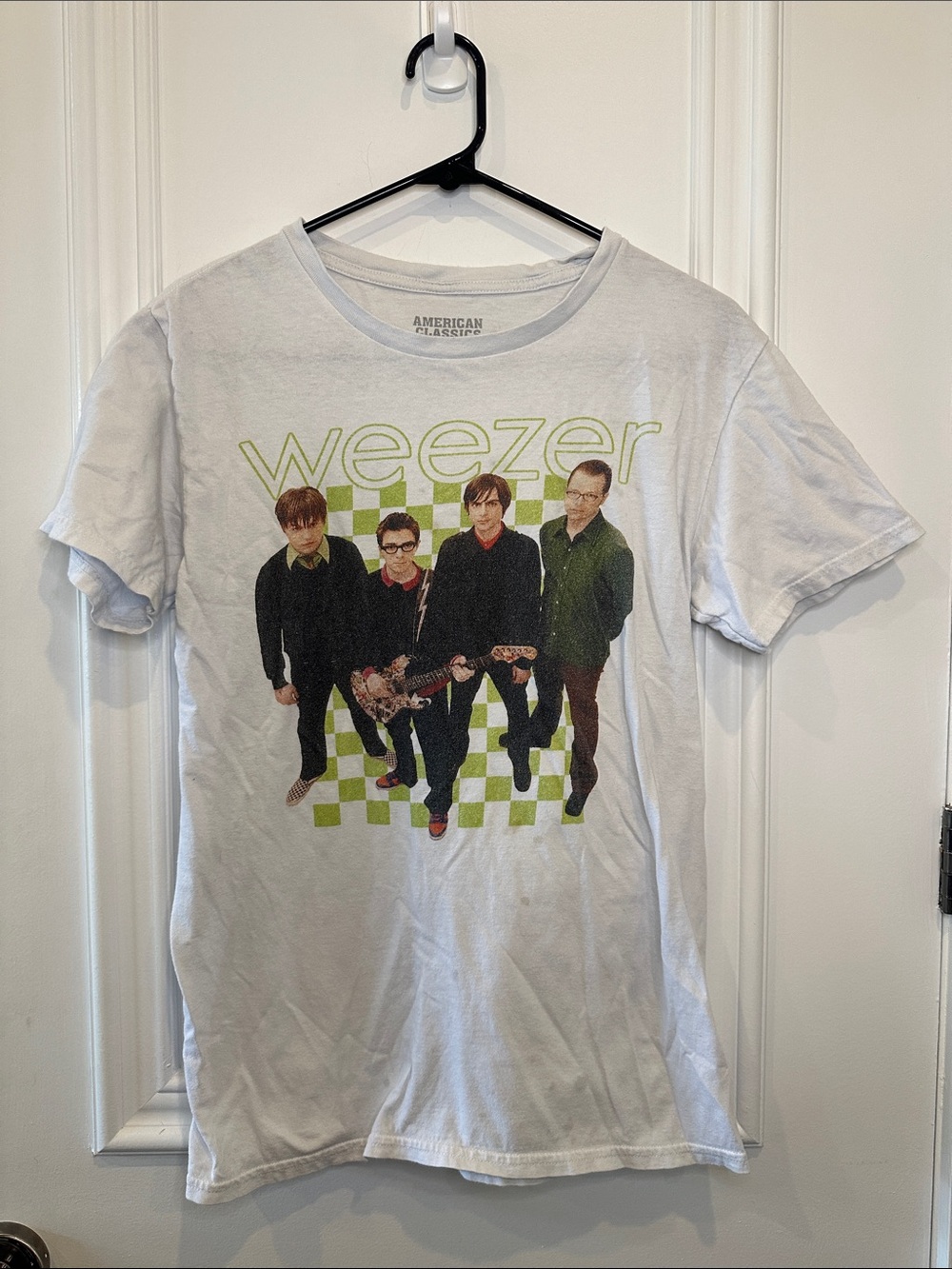Weezer Logo Graphic Tee - White